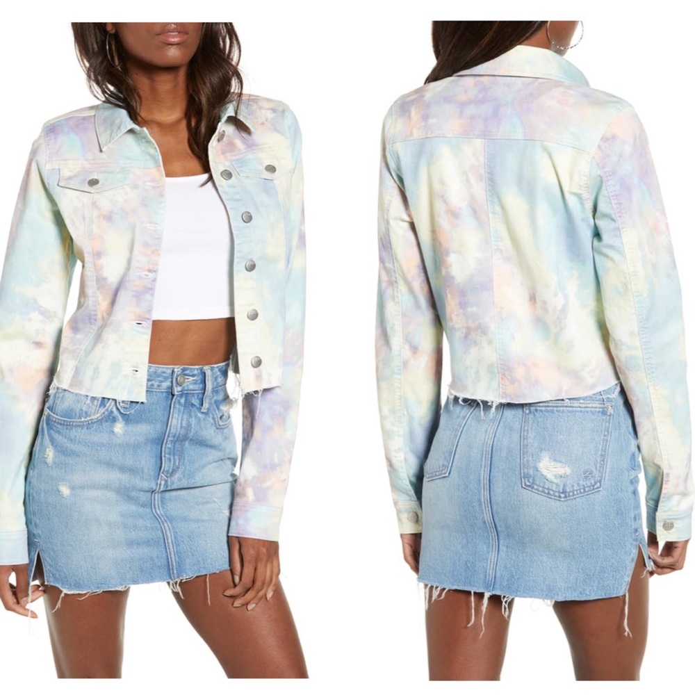 Ten Sixty Sherman Tie Dye Denim Jacket